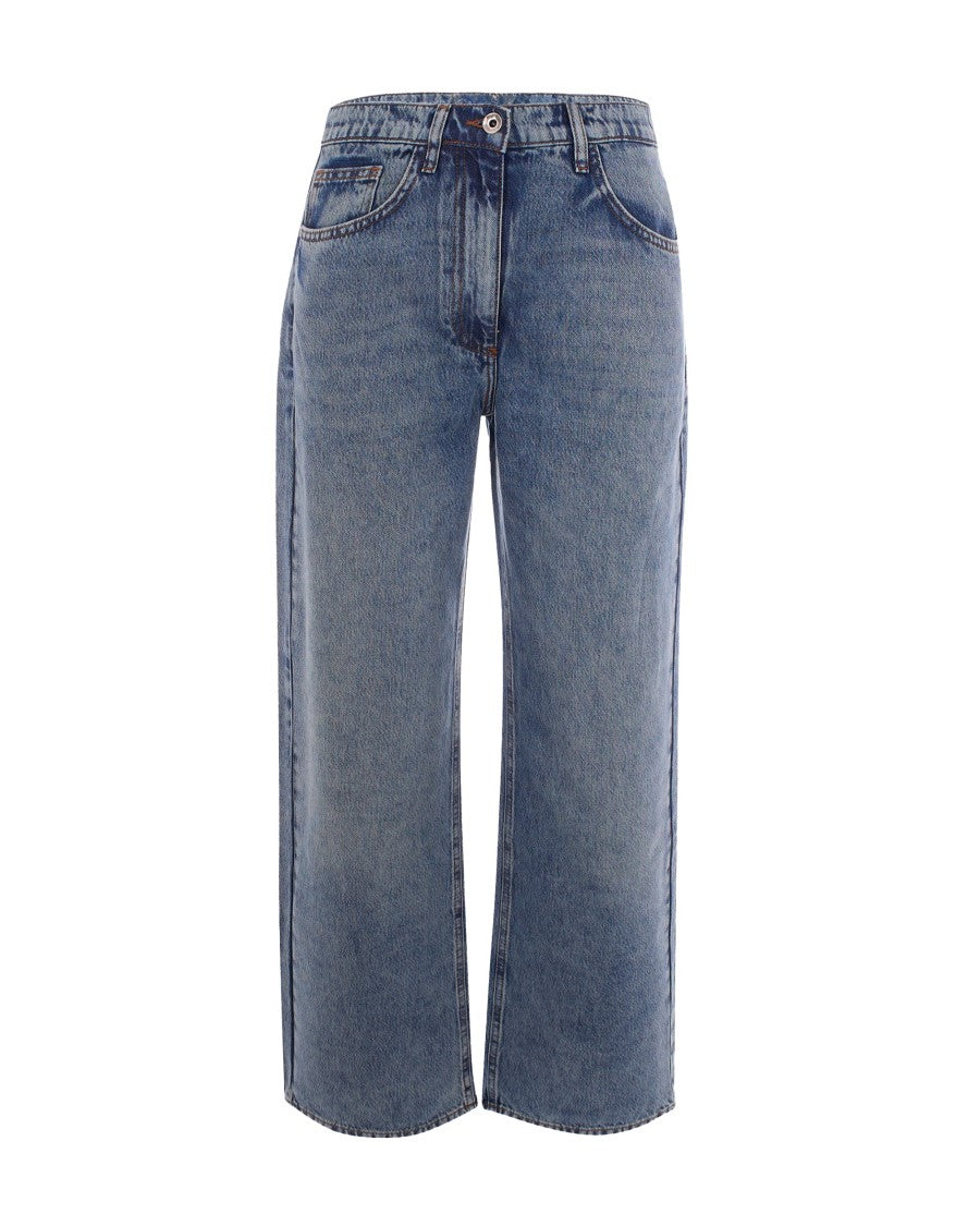 Patrizia Pepe Warm Blue Wash Soft Fit Jeans