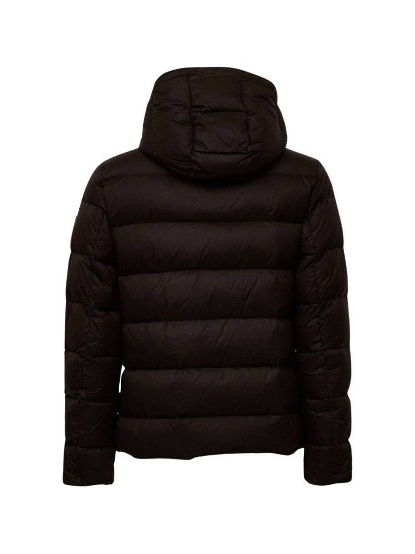 Fay Double-Zip Hooded Down Jacket