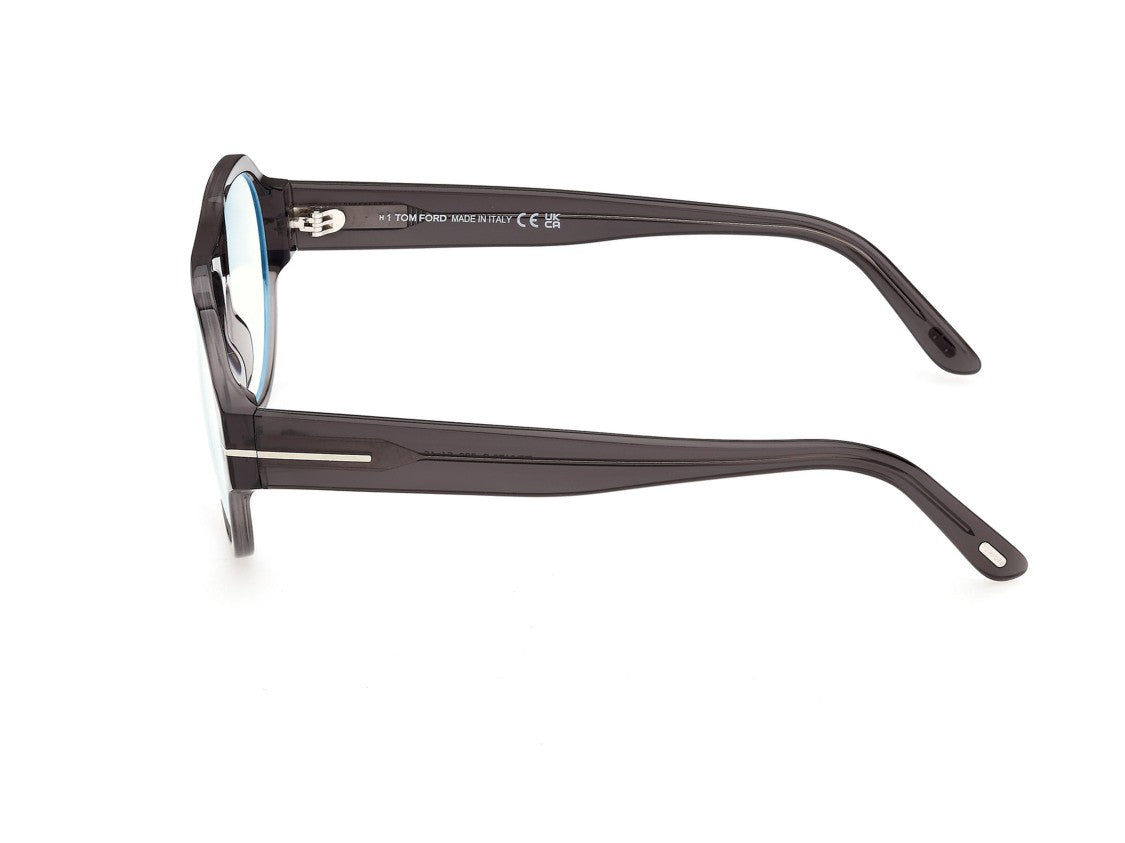 Tom Ford Ft6178-B Translucent Metallic Aviator Sunglasses