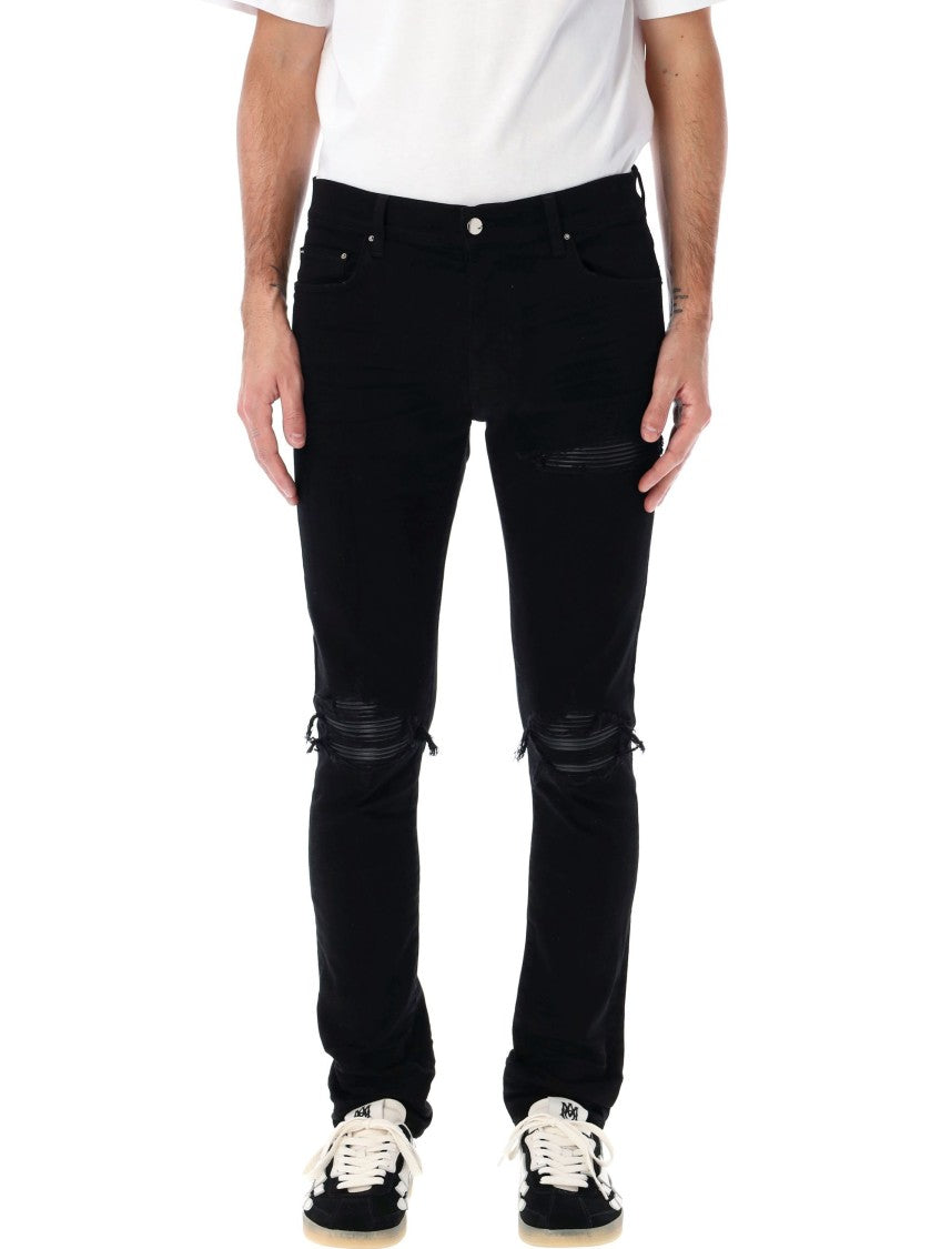 Amiri Mx-1 Black Distressed Jeans