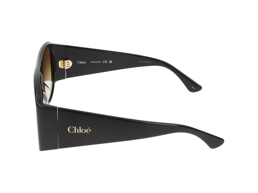 Chloé Brown Ch0347s Oversized Square Acetate Sunglasses