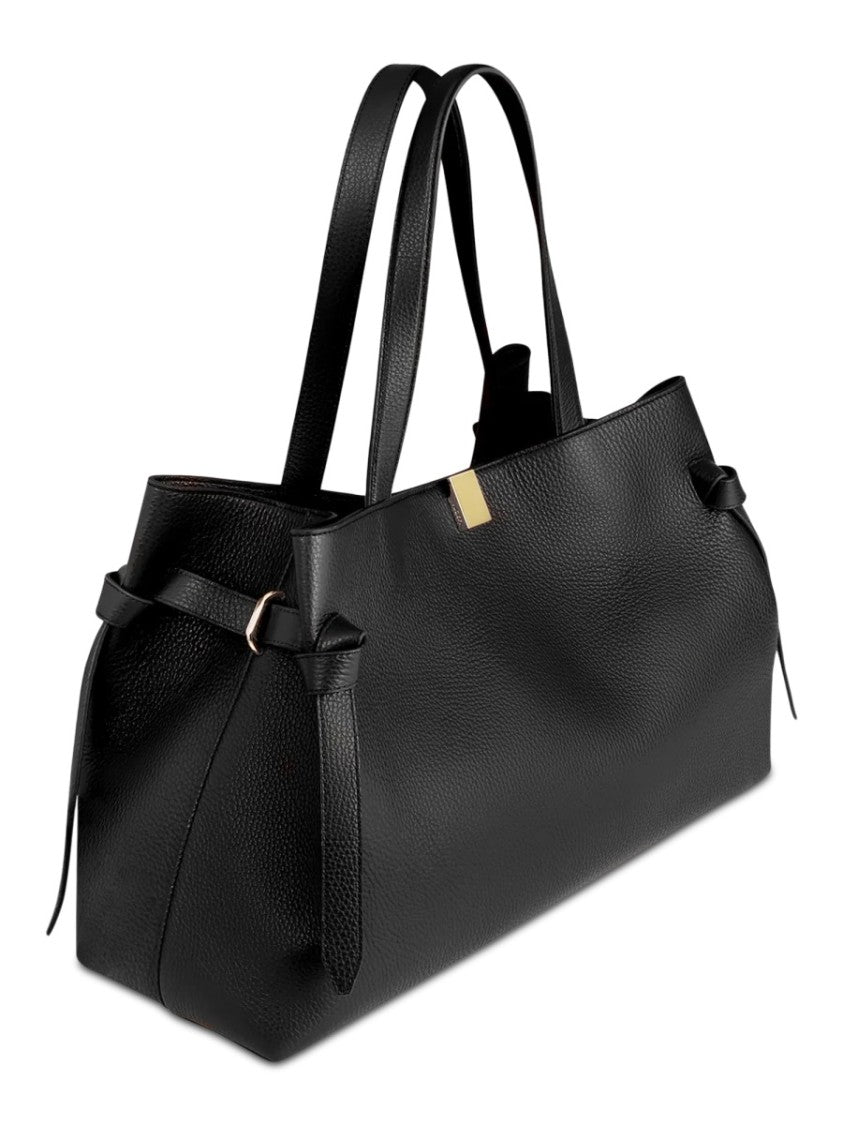 Yuzefi Gyoza Elongated Bovine Leather Tote Bag