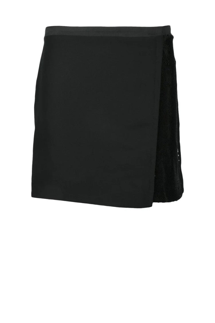 Costume National C. Black Polyester Skirt