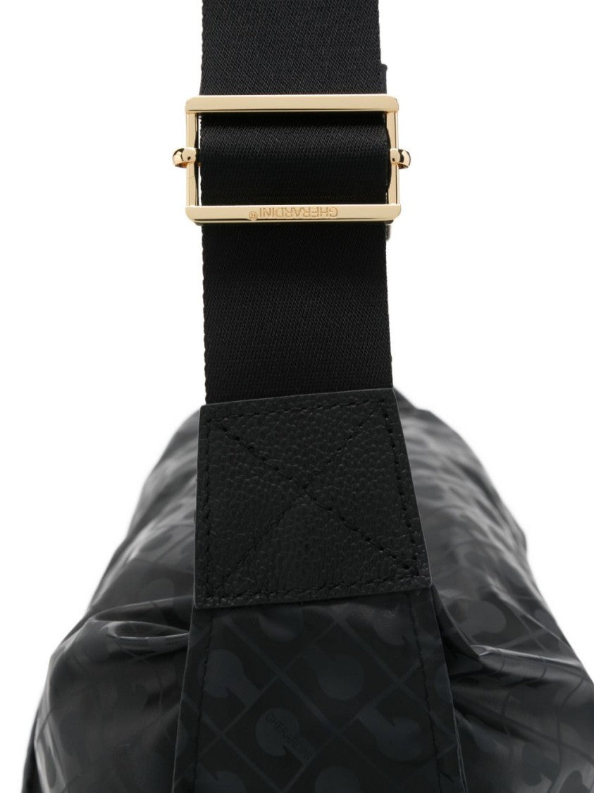 Gherardini Grey Shoulder Bag With Adjustable Strap