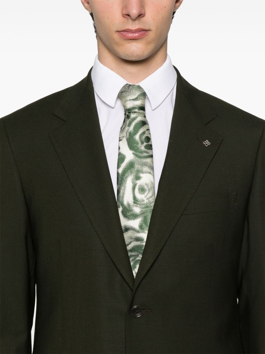 Tagliatore Tailored Forest Green Suit Jacket