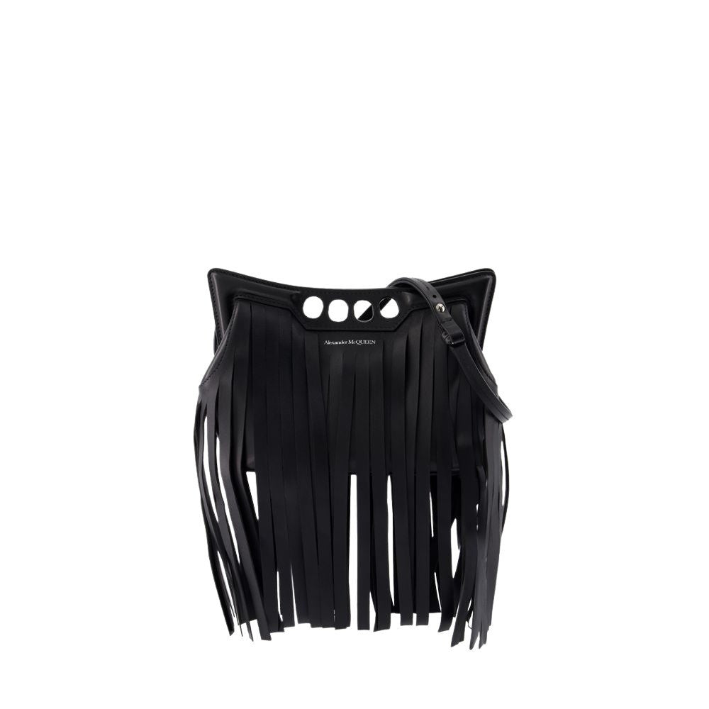 Alexander Mcqueen The Mini Peak Crossbody - Leather - Black