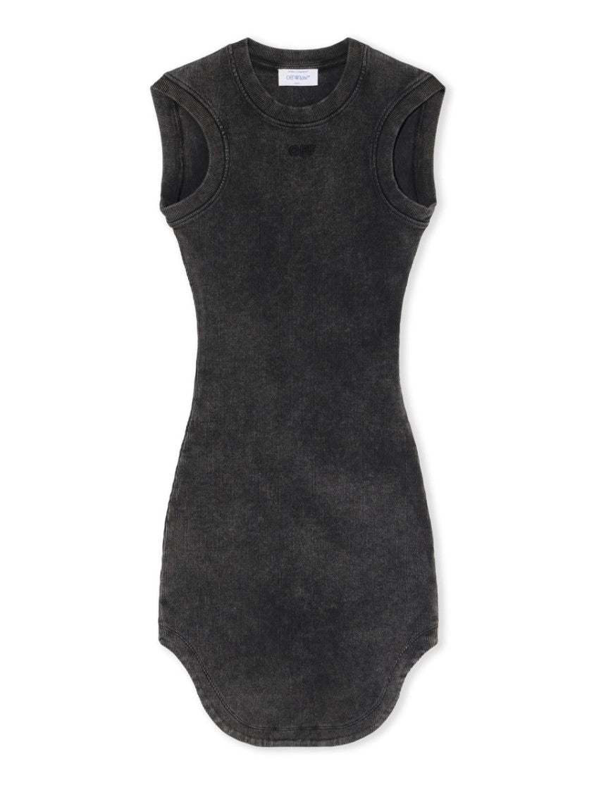 Off-White "Off Stamp" Mini Dress