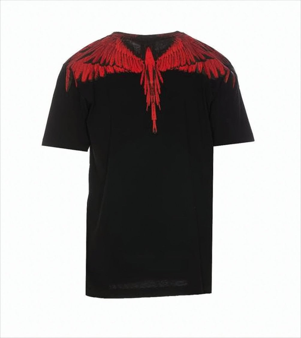 Marcelo Burlon Black Cotton T-Shirt