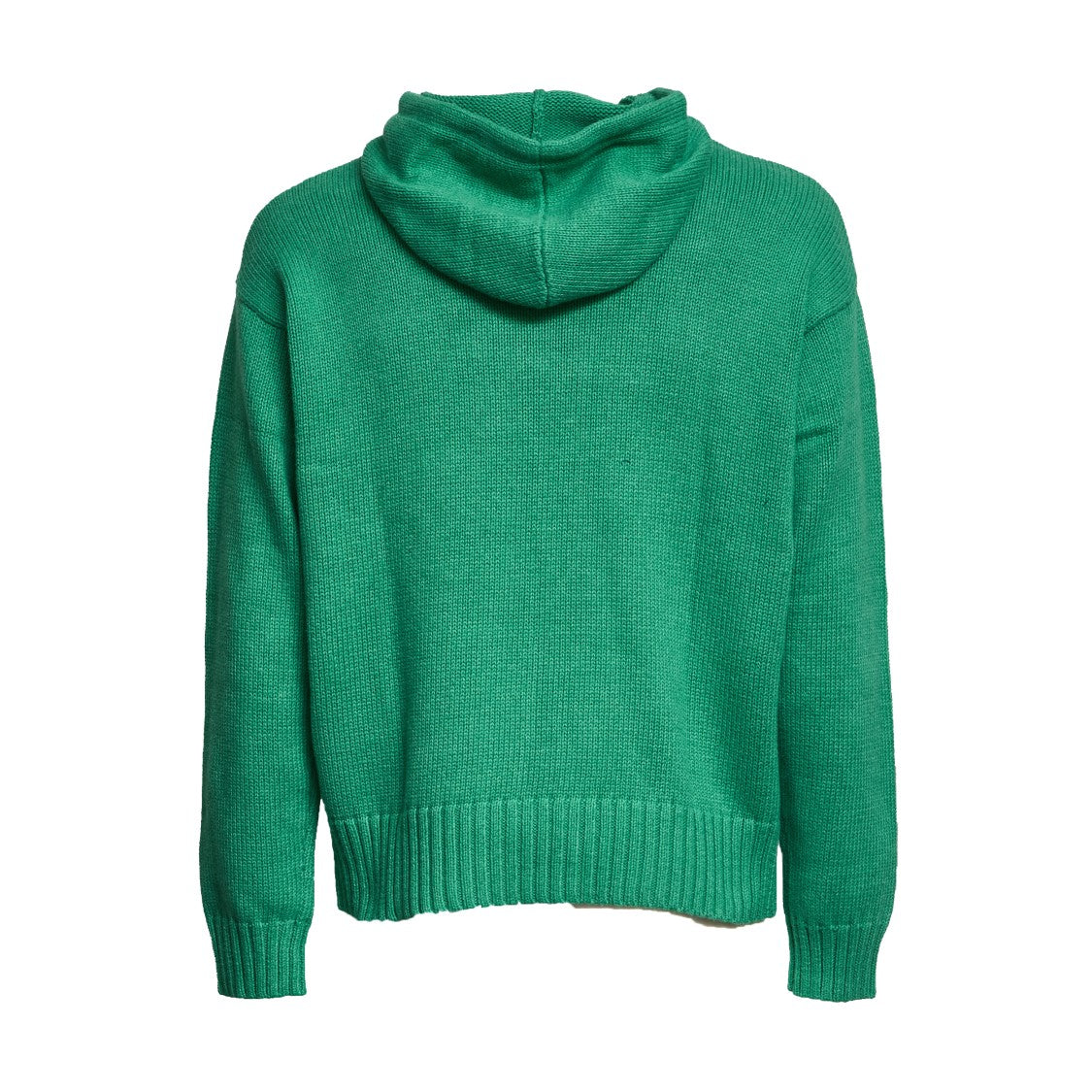 Polo Ralph Lauren Polo Intarsia Cotton Hooded Sweater