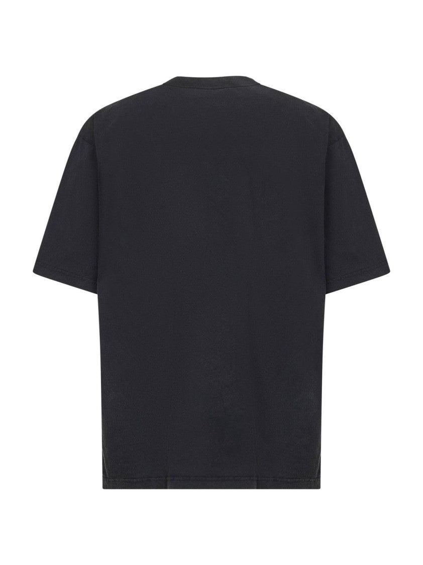 Balenciaga Essential Black T-Shirt With Crew Neckline And Timeless Appeal
