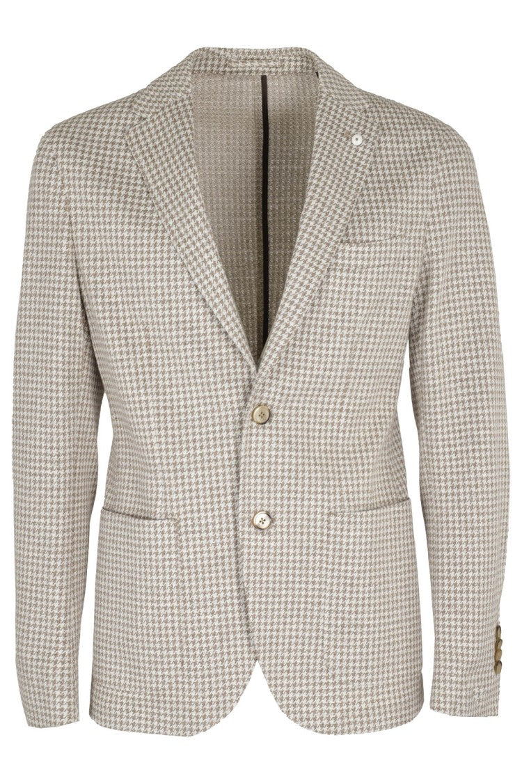 L.B.M. Piede De Poul Linen Cotton Blazer