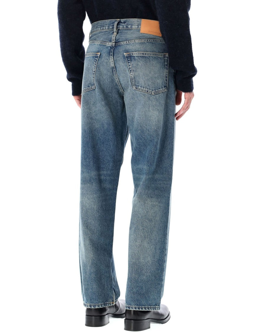 Sunflower Loose Fit Vintage-Washed Organic Denim Jeans