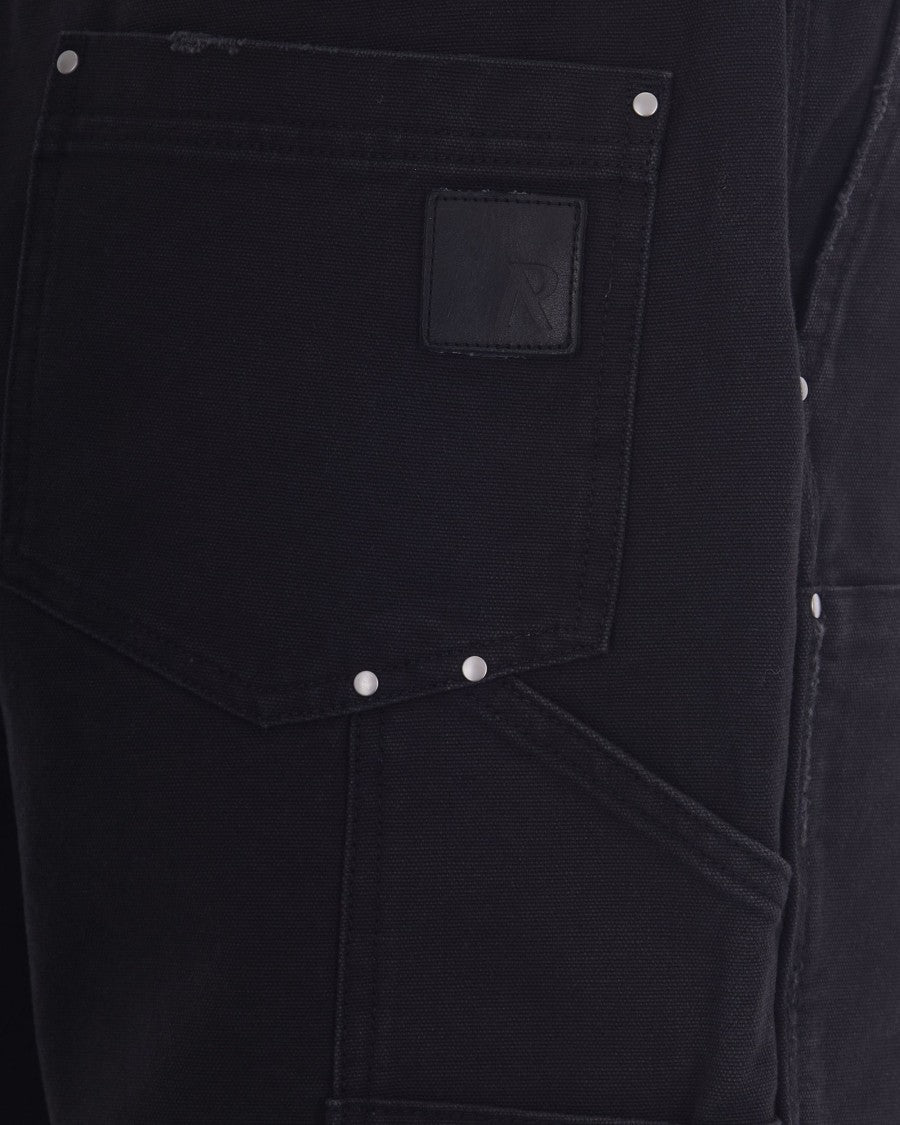 Represent Washed Black Heaton Pants