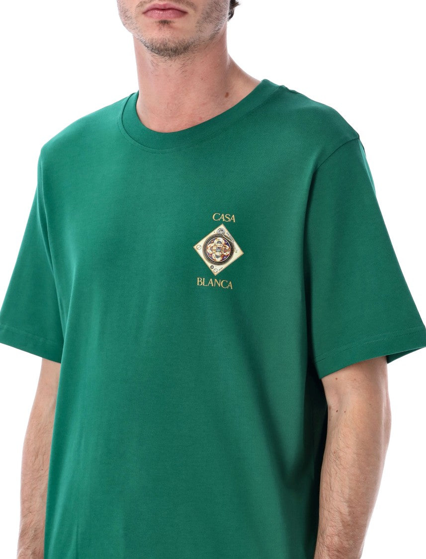 Casablanca Plafond Orné De Musique Green T-Shirt