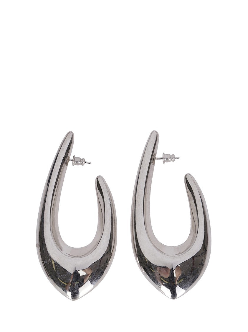 Panconesi Sculptural Brass Drop Earrings