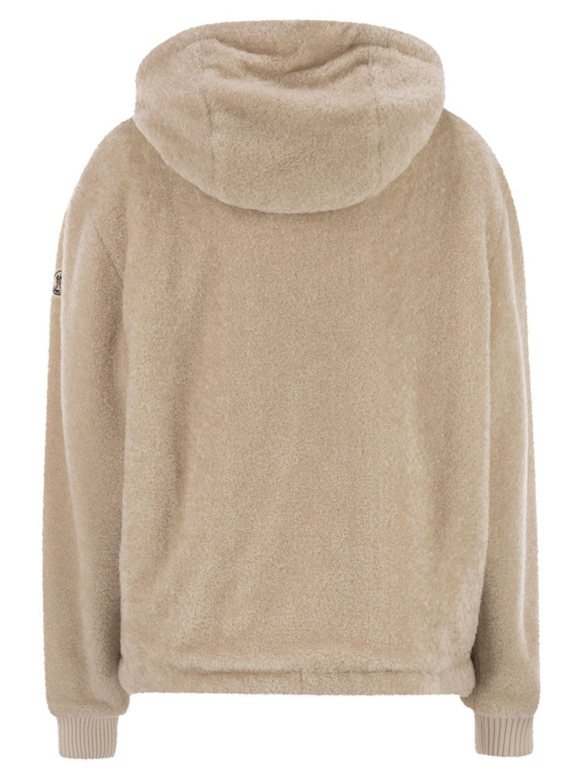 Moncler Reversible Padded Sweatshirt With Hood