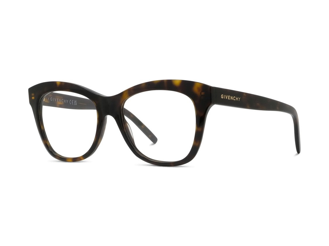 Givenchy Gv50111i Tortoiseshell Oversized Square Frame Eyeglasses