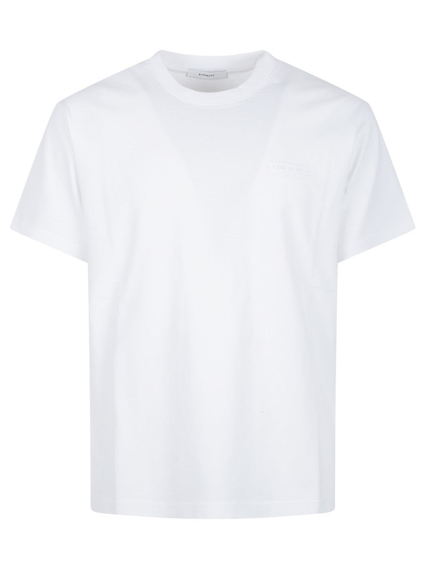 Givenchy White Cotton T-Shirt