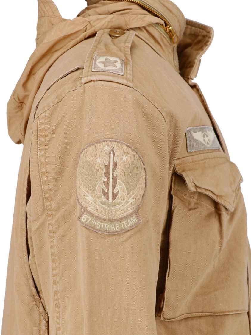 Polo Ralph Lauren Military-Inspired Casual Jacket With Adjustable Drawstring
