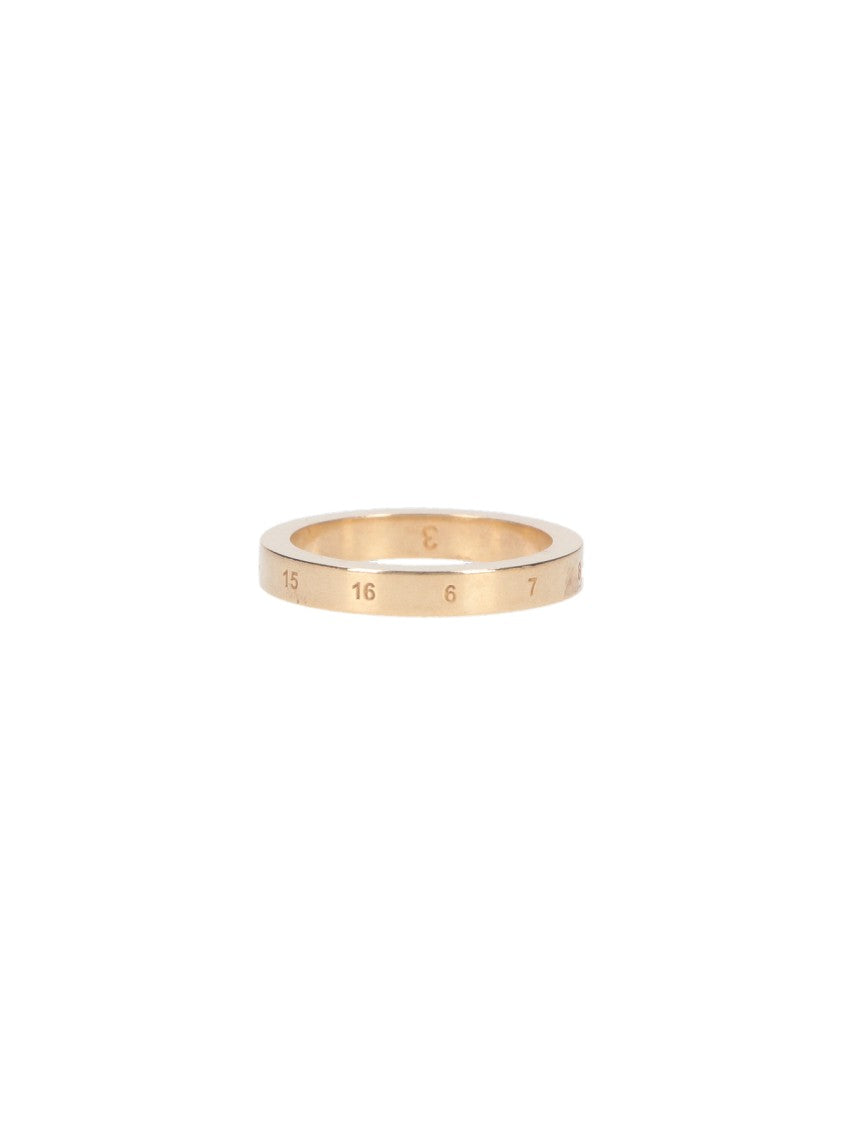Maison Margiela Gold Numeric Silver Ring