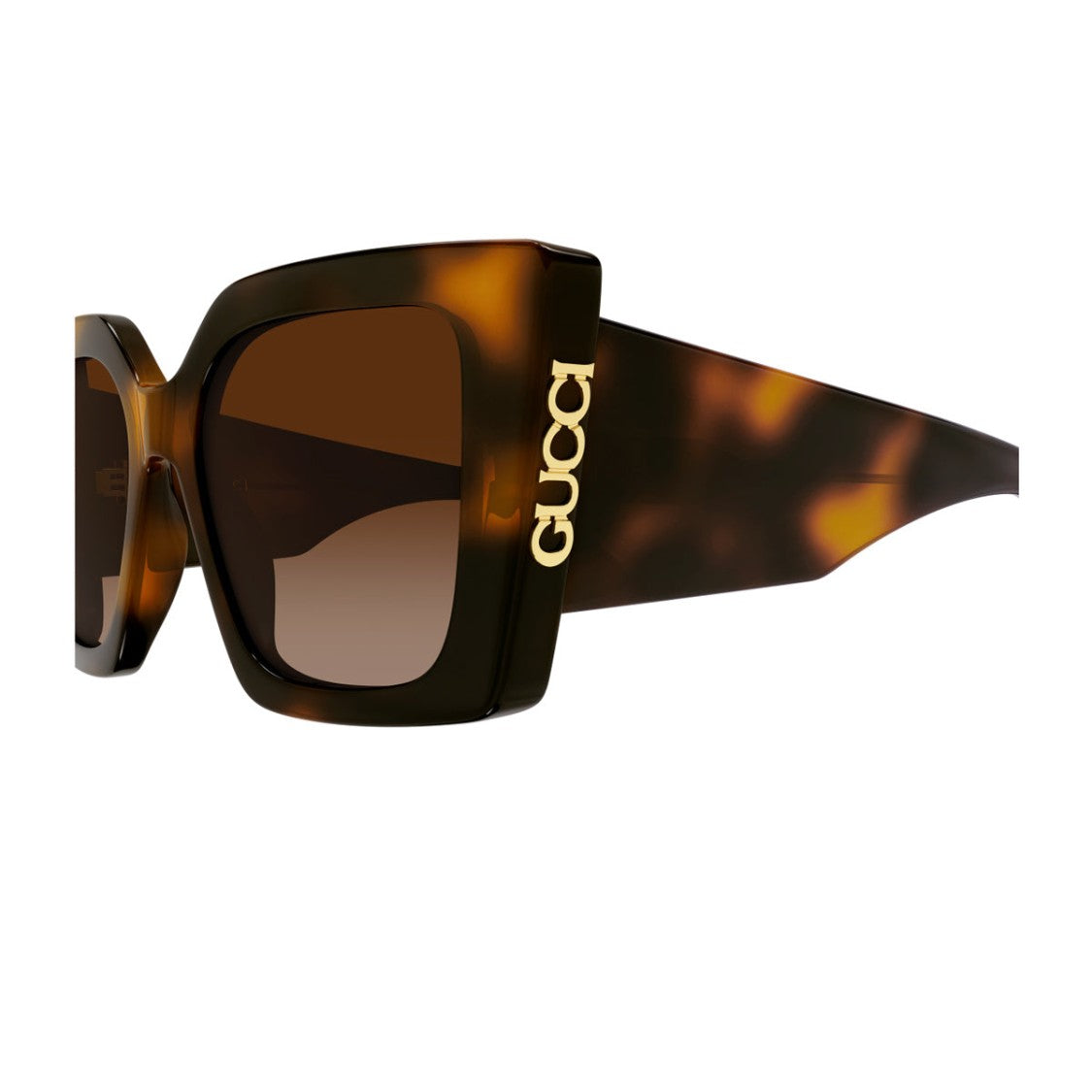 Kering Eyewear S.P.A. Havana Gg2039s Recycled Acetate Sunglasses