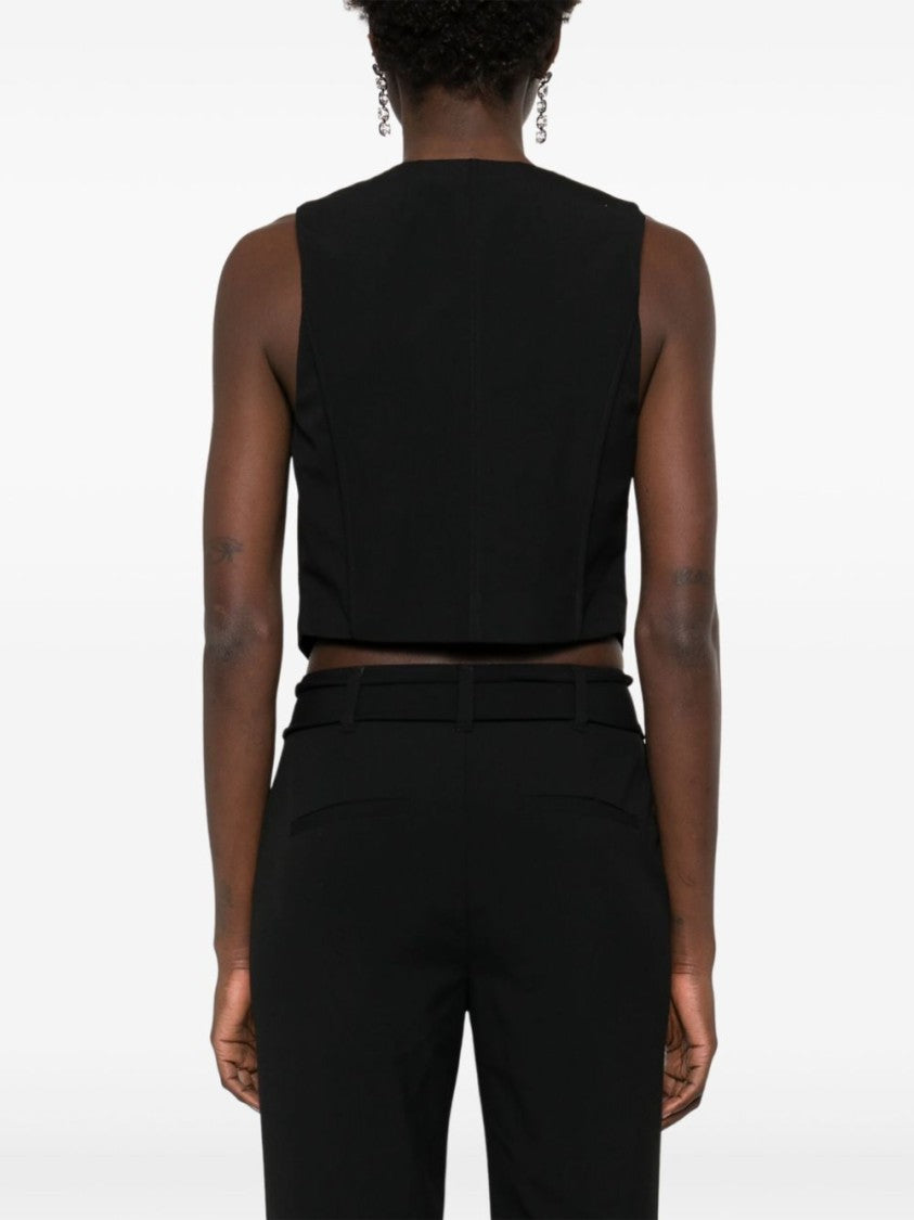 Rotate Black Sleeveless Top