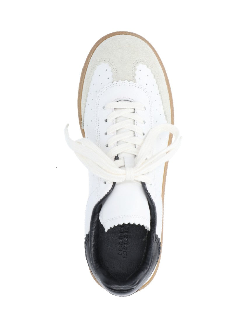Isabel Marant "Bryce" Low-Top Sneakers White