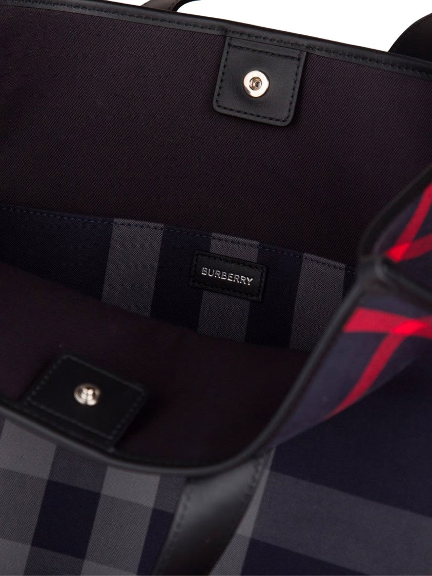 Burberry Ip Check Logo Tote Bag