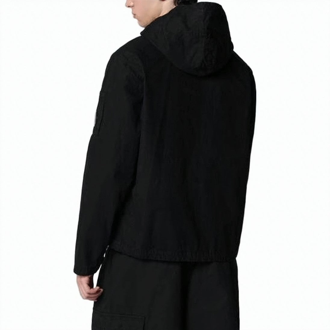 C.P. Company Black Jacket With Front Zipper