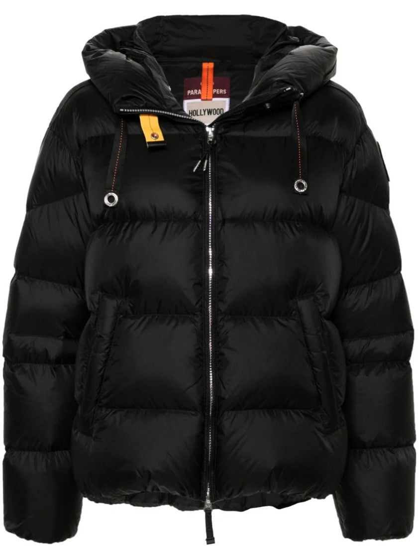 Parajumpers Padded High Collar Puffer Jacket With Hood