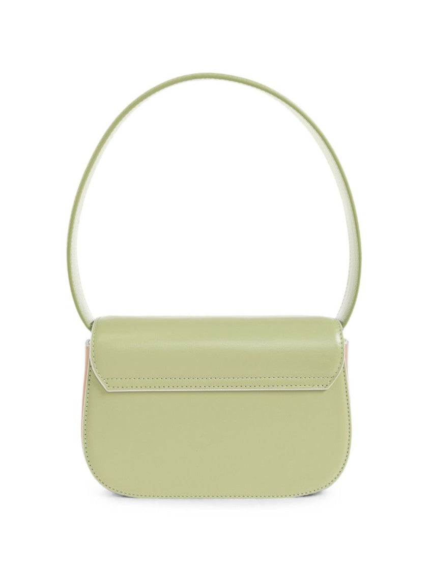 Diesel Rectangular Structured Emblem Handbag