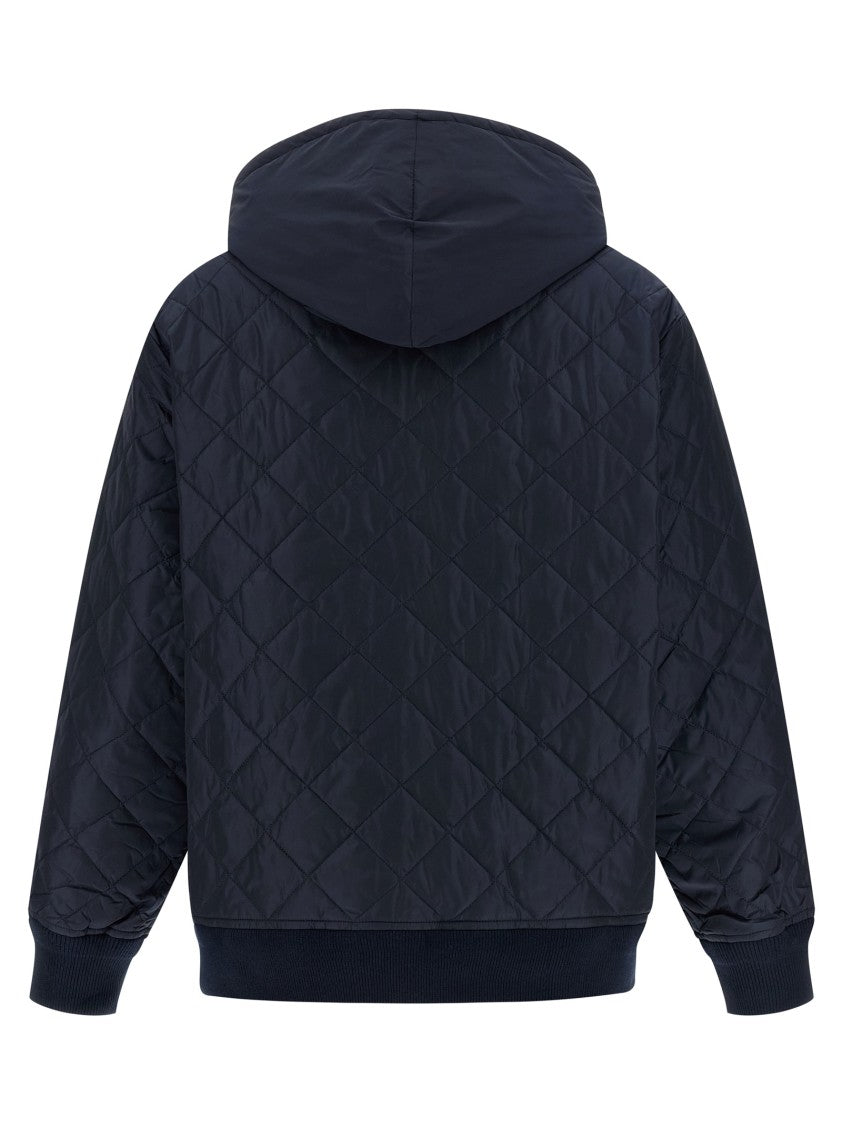 Prada Quilted Hooded Jacket