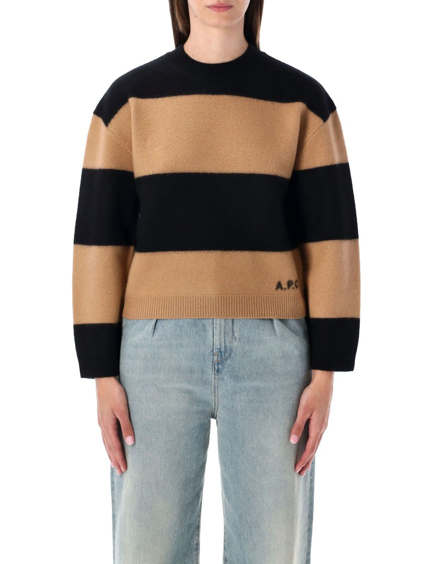 A.P.C. Penny Stripe Knit Sweater