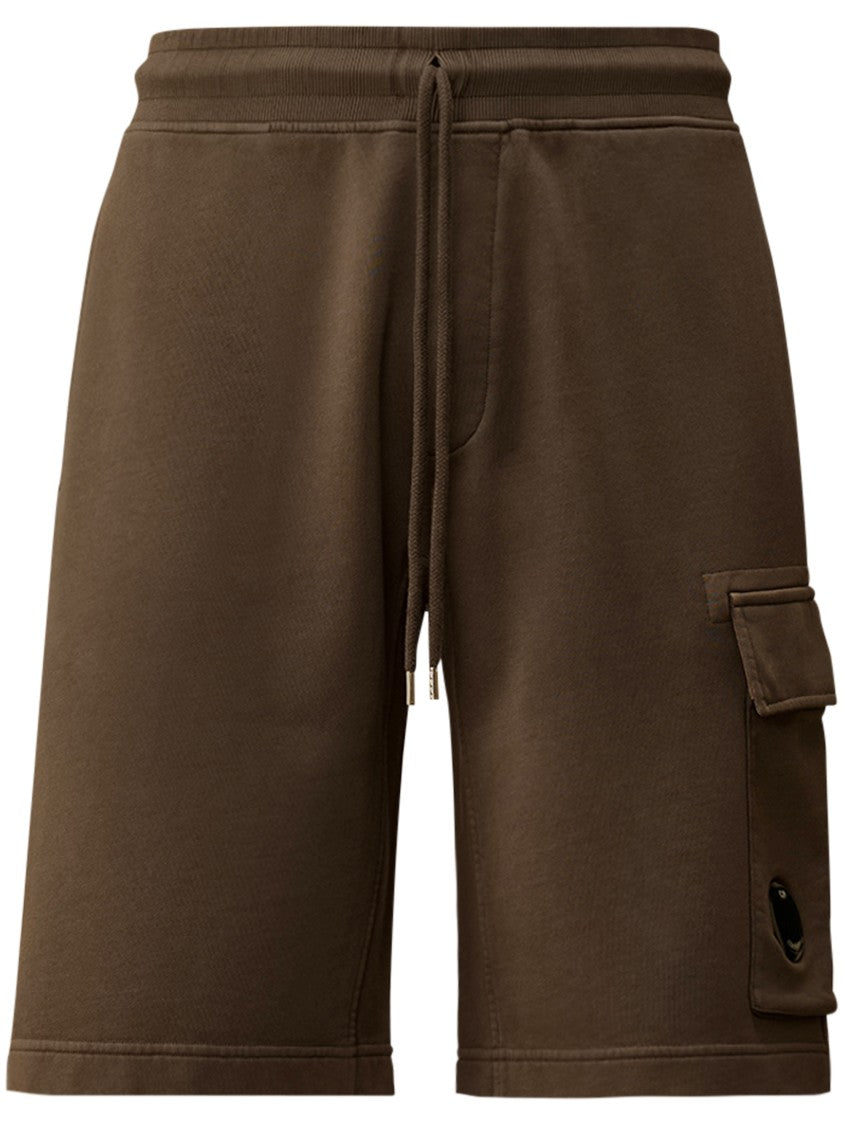 C.P. Company Relaxed-Fit Cargo Sweatshorts With Drawstring Waistband