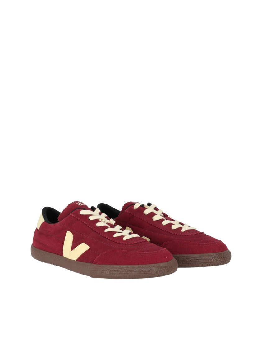 Veja Grenat Panenka Suede Low-Top Sneakers