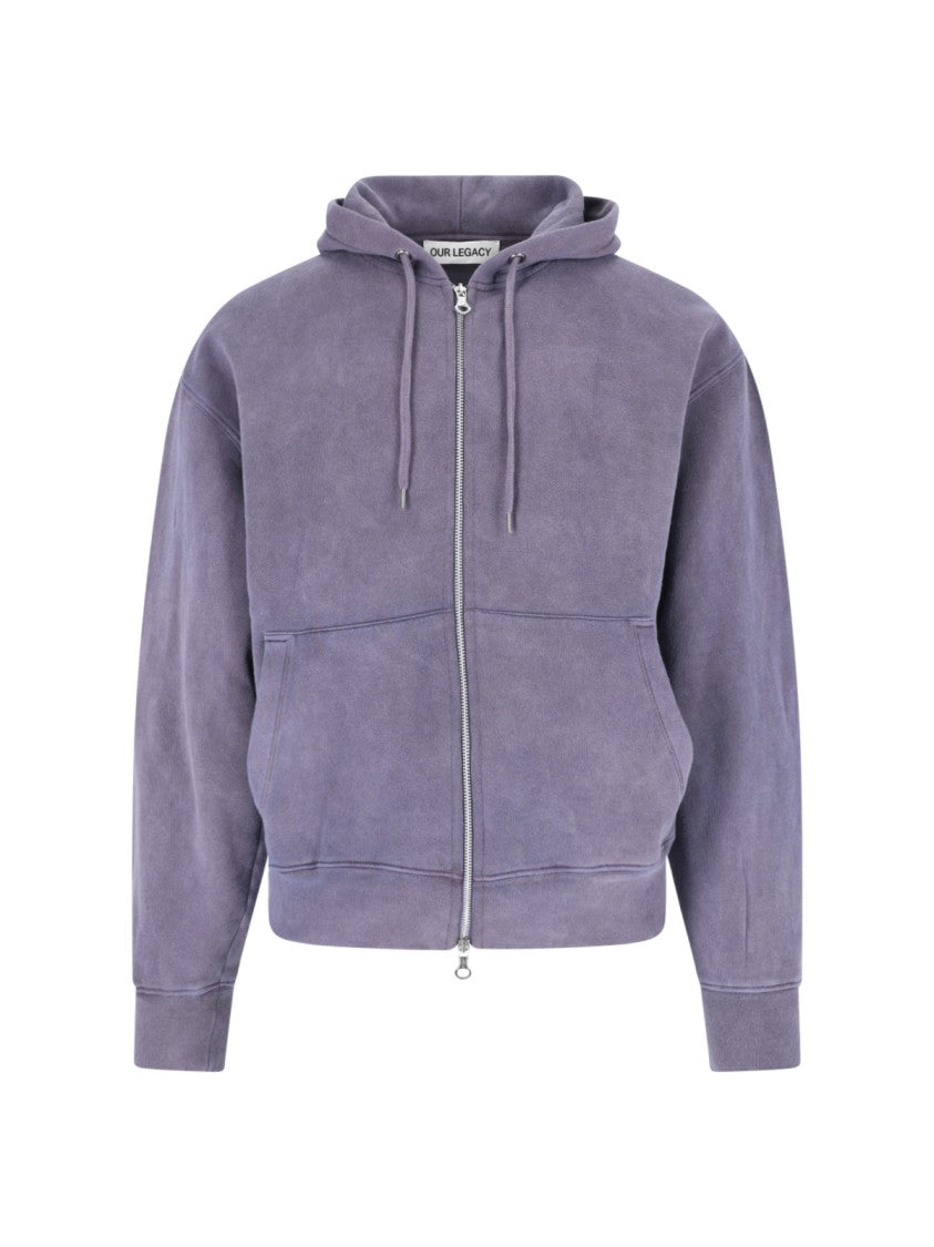 Our Legacy “Rascal Hood” Hoodie – Purple