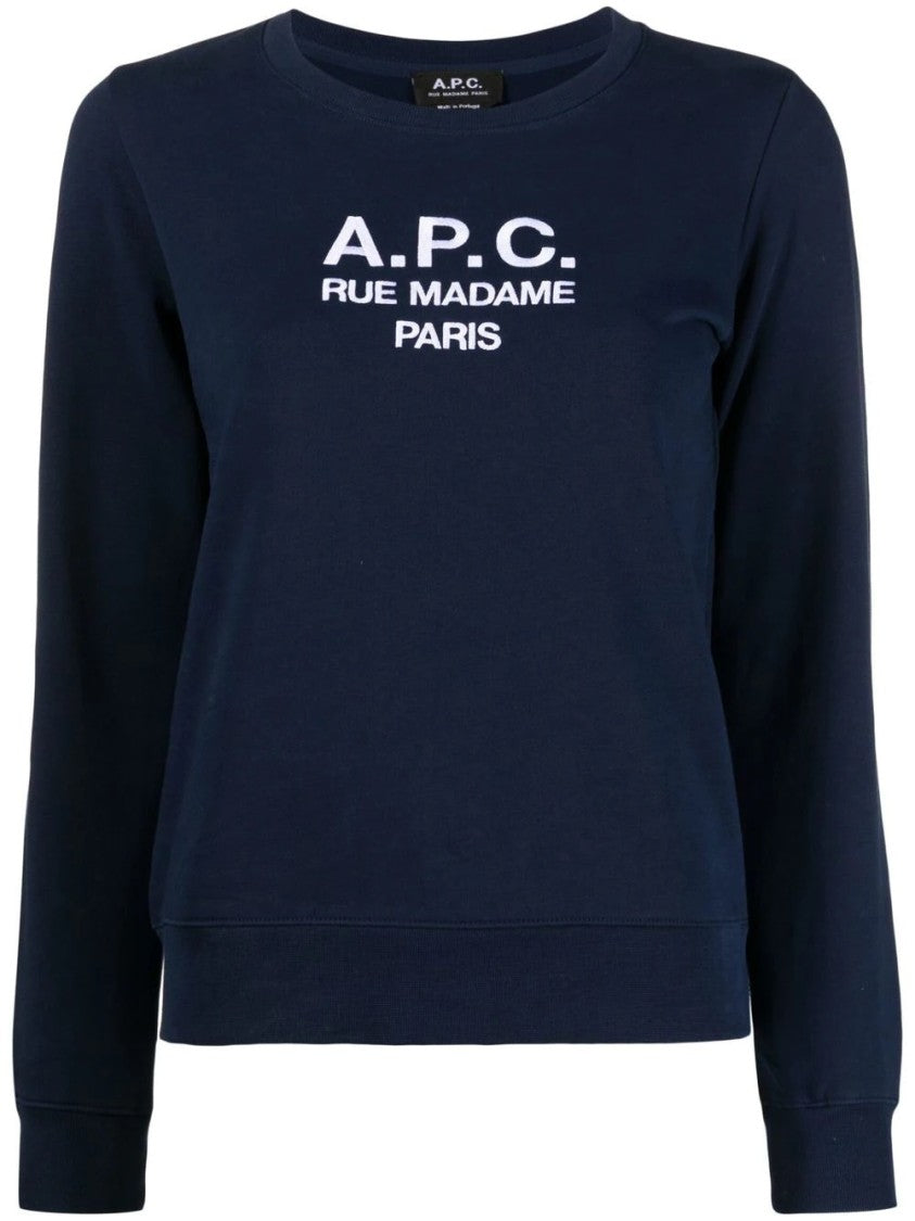 A.P.C. Classic Blue Tina Cardigan