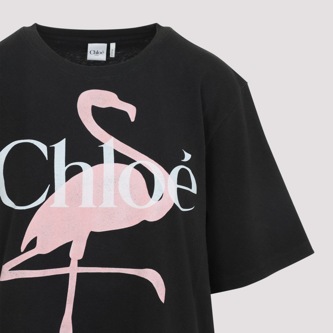 Chloé Black Cotton T-Shirt