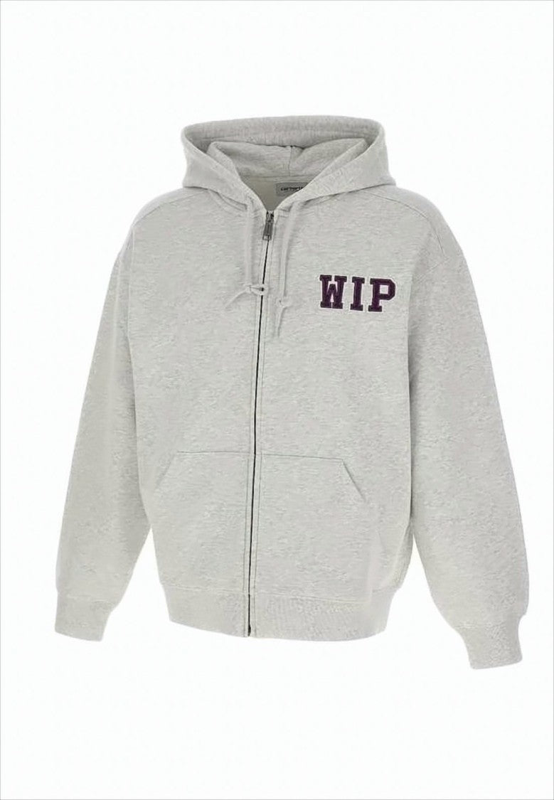 Carhartt Wip Relaxed Fit Grey Hoodie