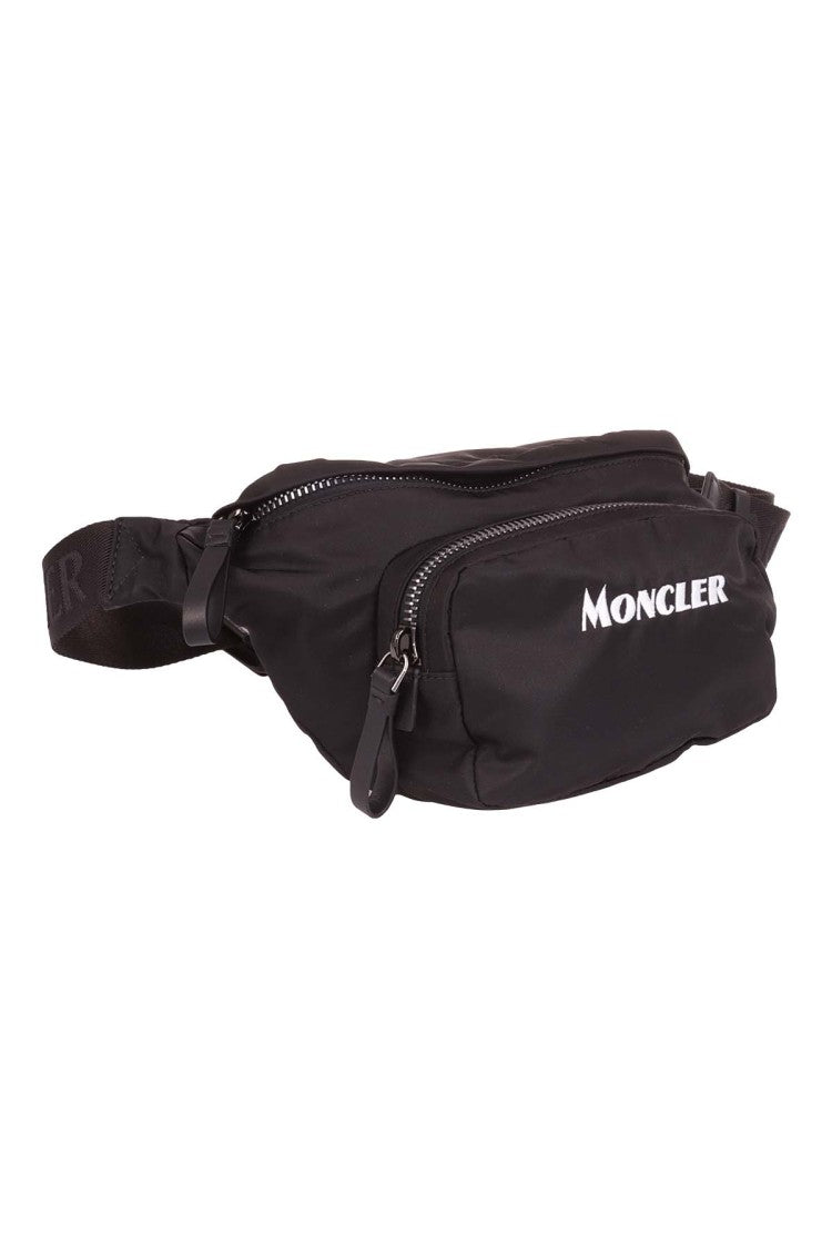 Moncler Durance Black Nylon Waist Bag