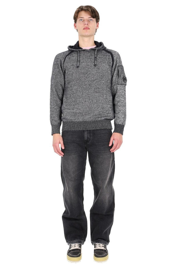 C.P. Company Mouliné Wool Hoodie