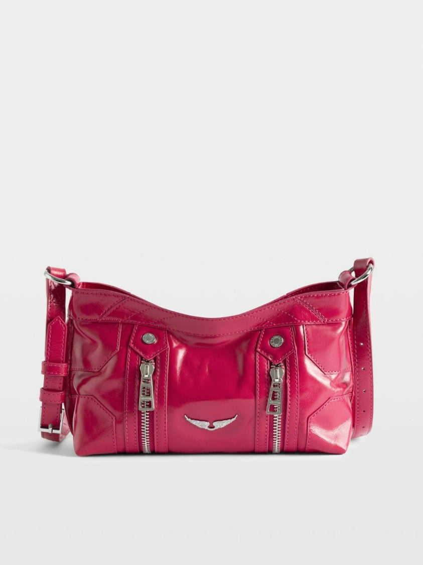 Zadig & Voltaire Sunny Mood Vintage Patent Shoulder Bag