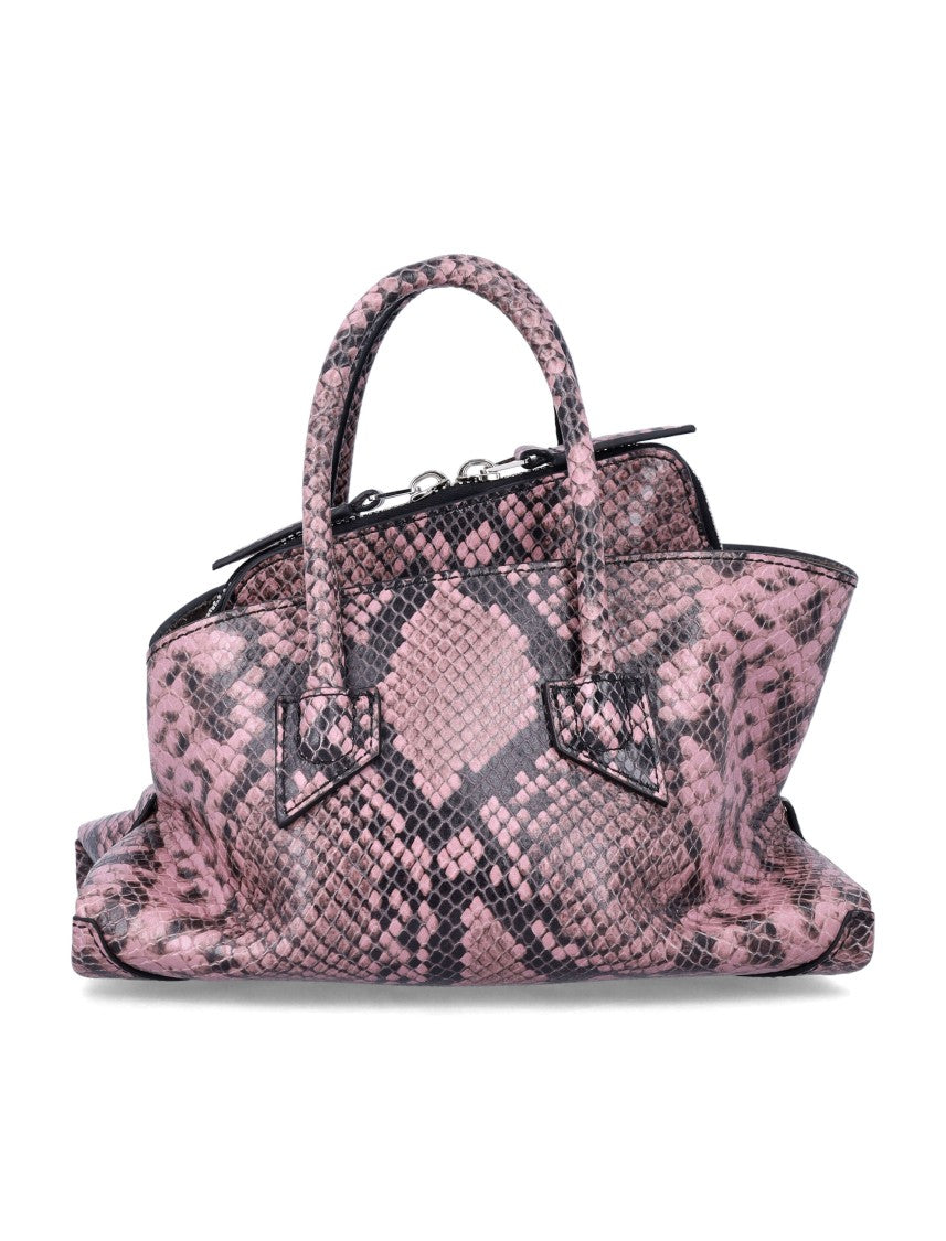 The Attico La Passeggiata Textured Mini Handbag