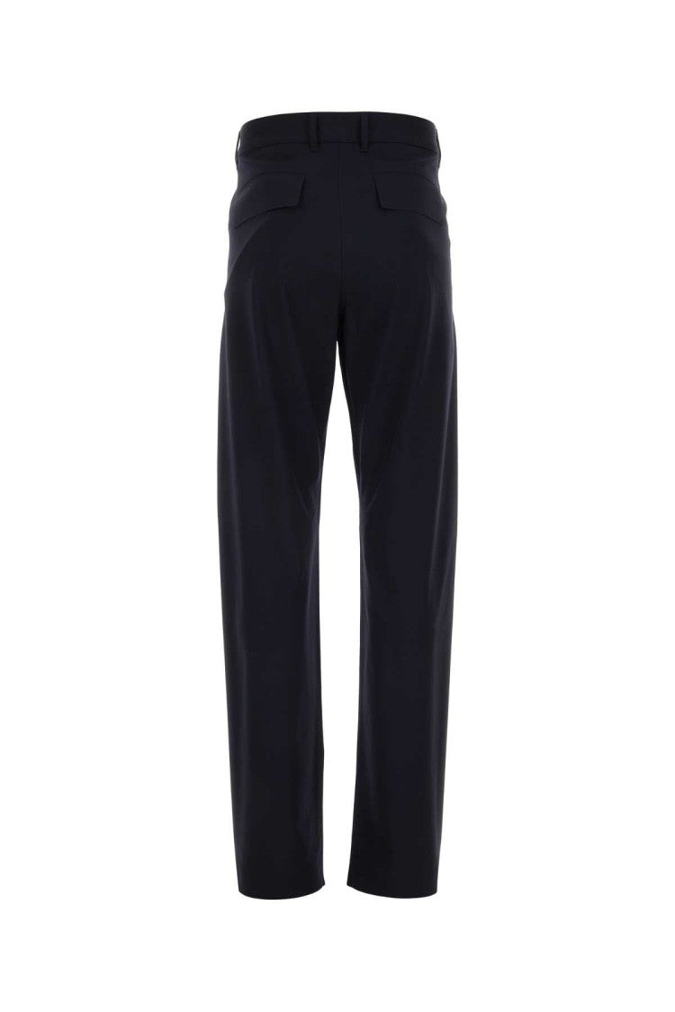 Givenchy Navy Blue Stretch Wool Blend Pant