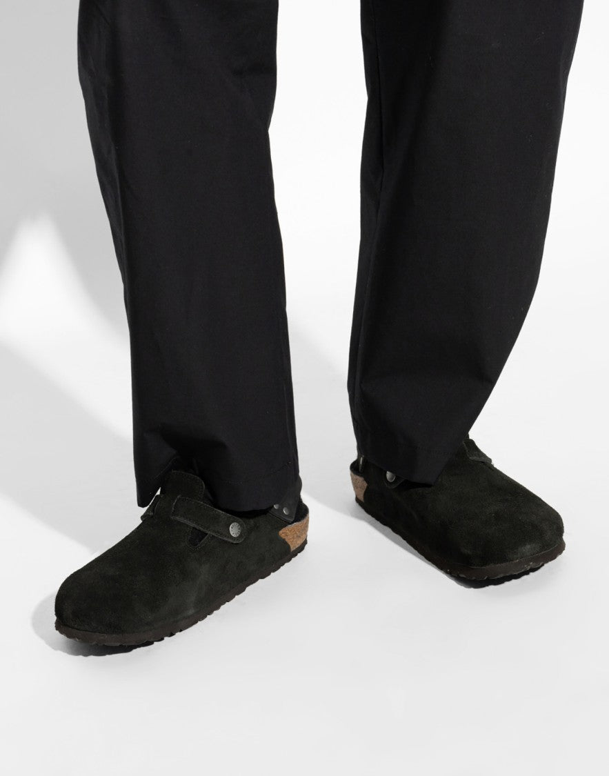 Birkenstock Tokio Shearling Suede Mules