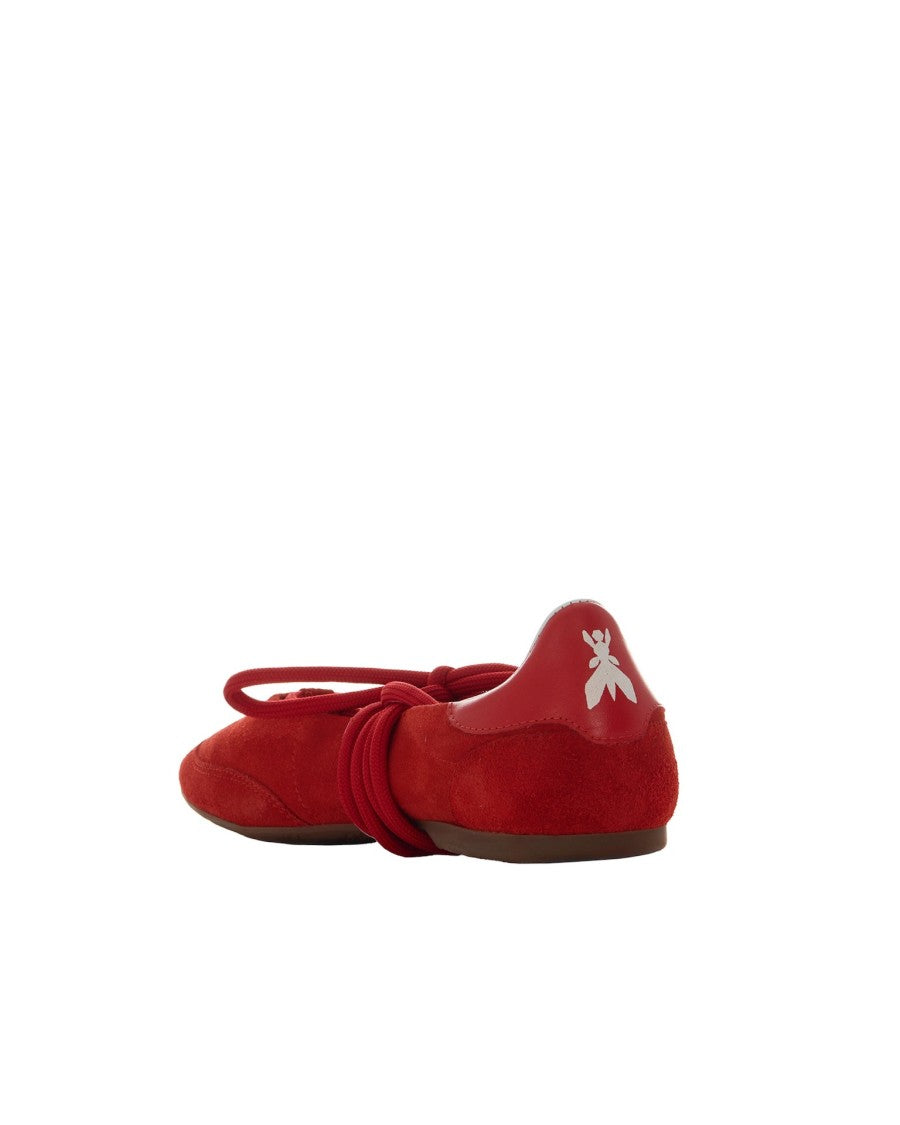 Patrizia Pepe Dancing Skin Red Ballet Flats