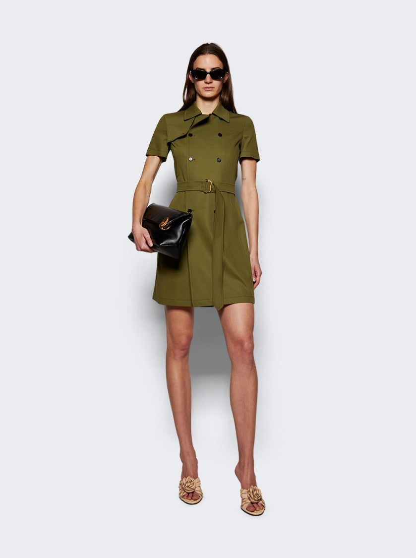 Burberry Trench Dress Kelp