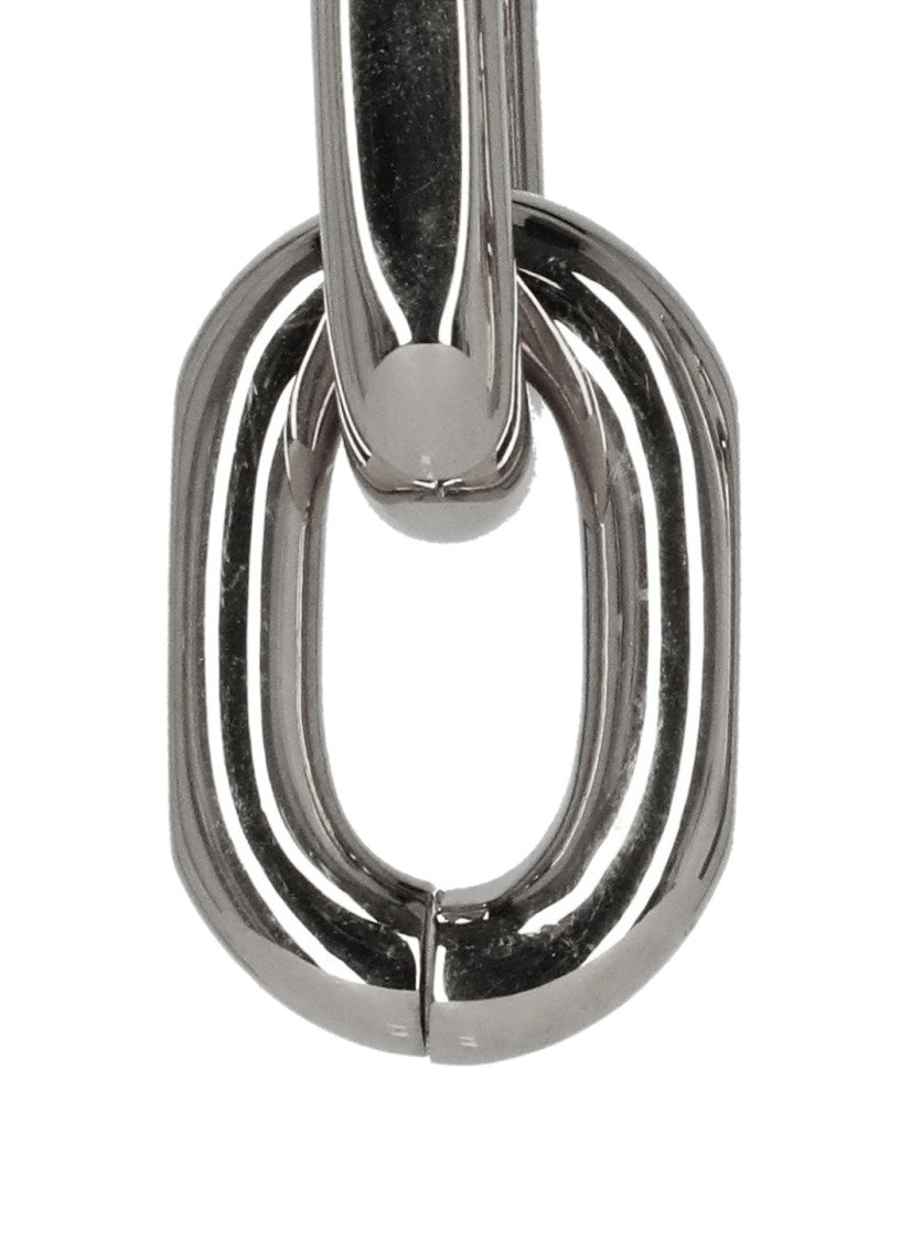 Rabanne Silver Xl Link Earrings