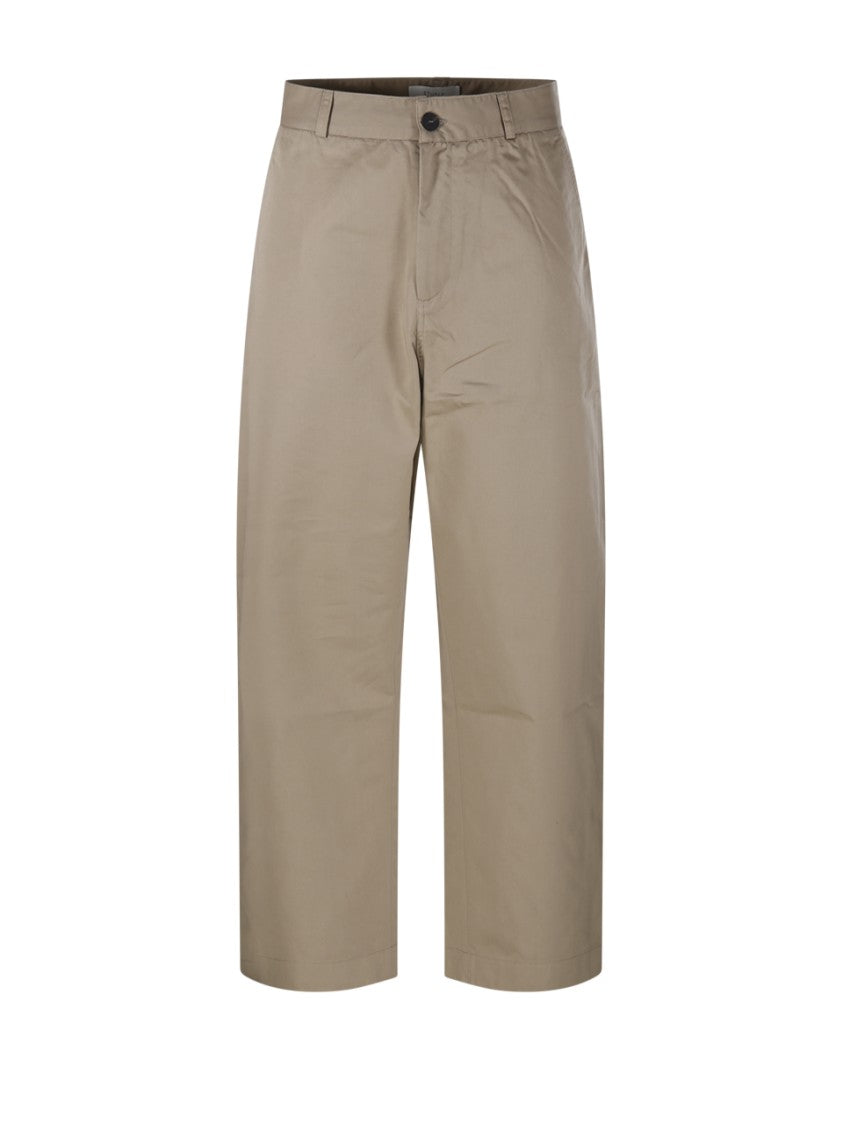 Studio Nicholson Relaxed-Fit Chino Pants With Buttoned Pockets