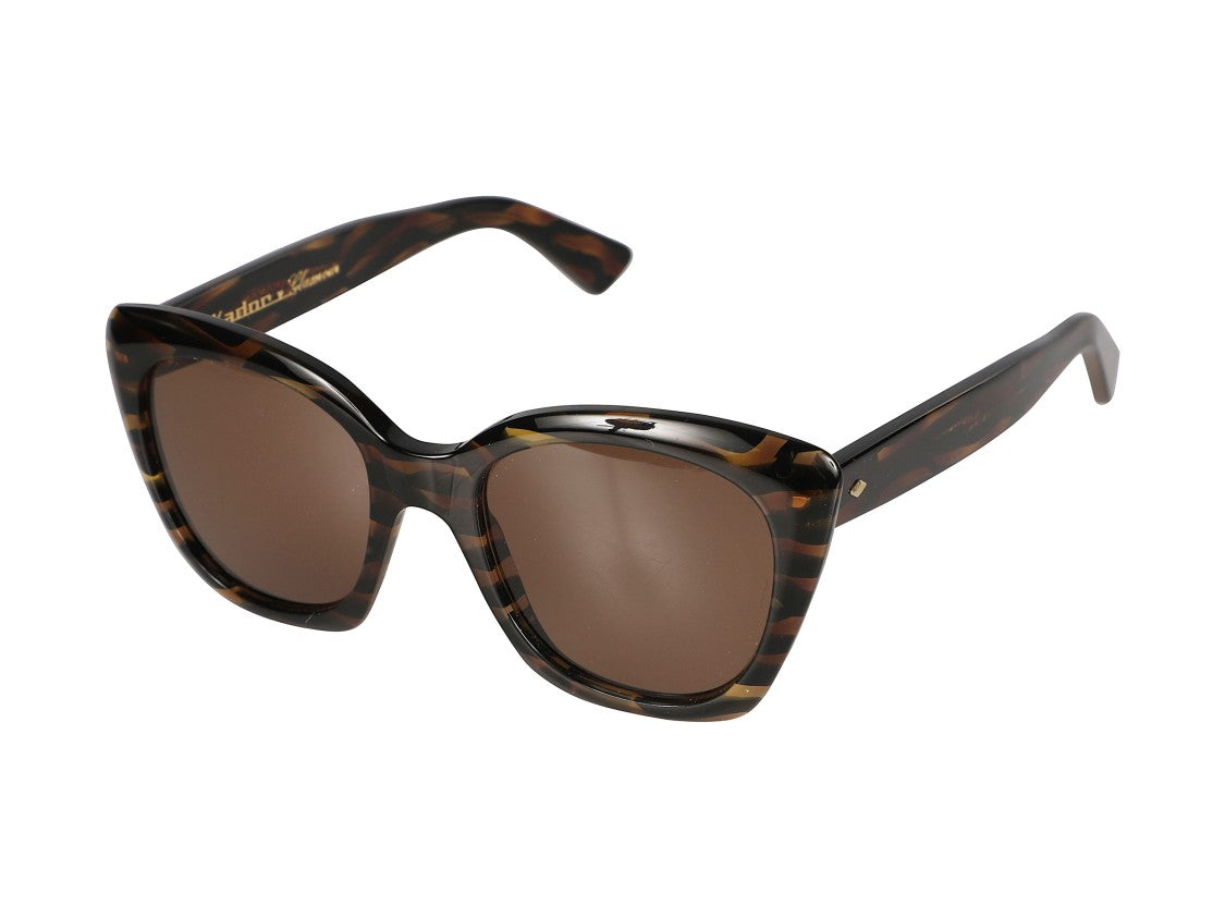 Kador Tortoiseshell Venus/K-S Oversized Square Sunglasses